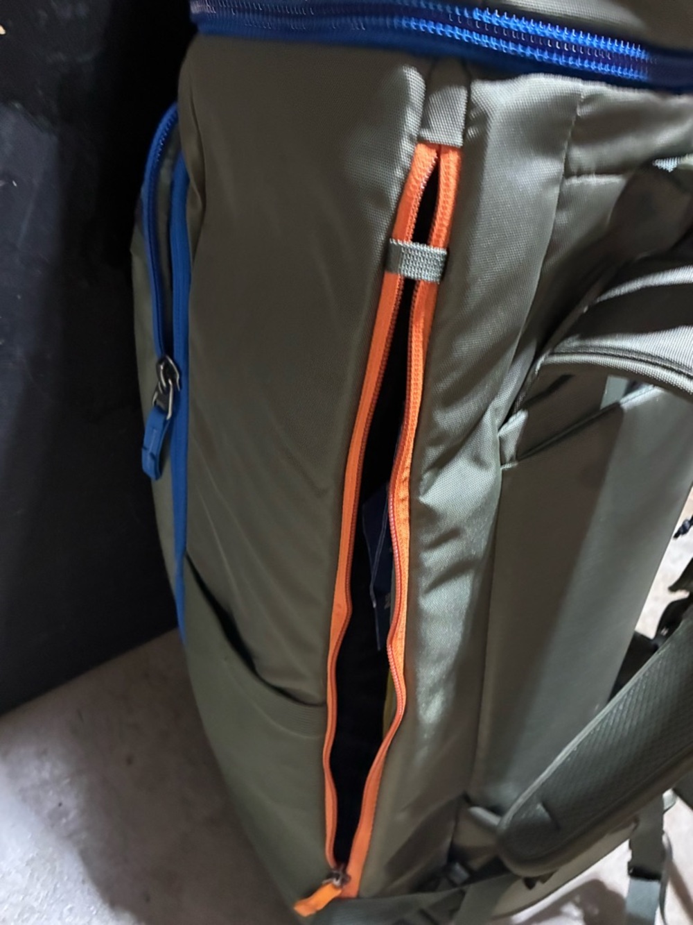 Cotopaxi Allpa 50 Fatigue Olive Green Travel Backpack - Picture 10 of 15